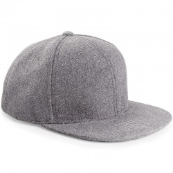 Snapback Melton wool Beechfield Headwear 